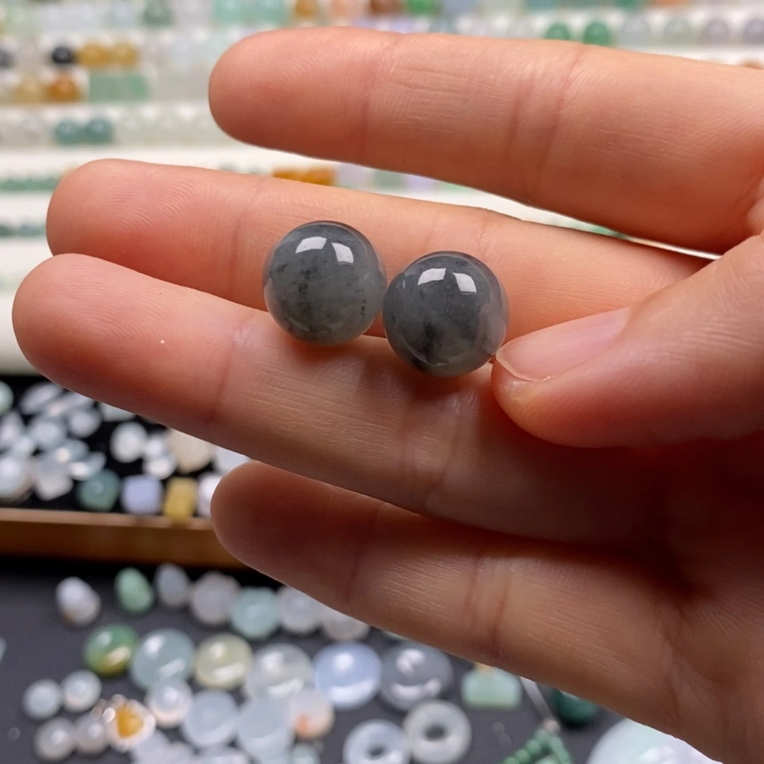 翡翠散珠卡12.1乌鸡一对