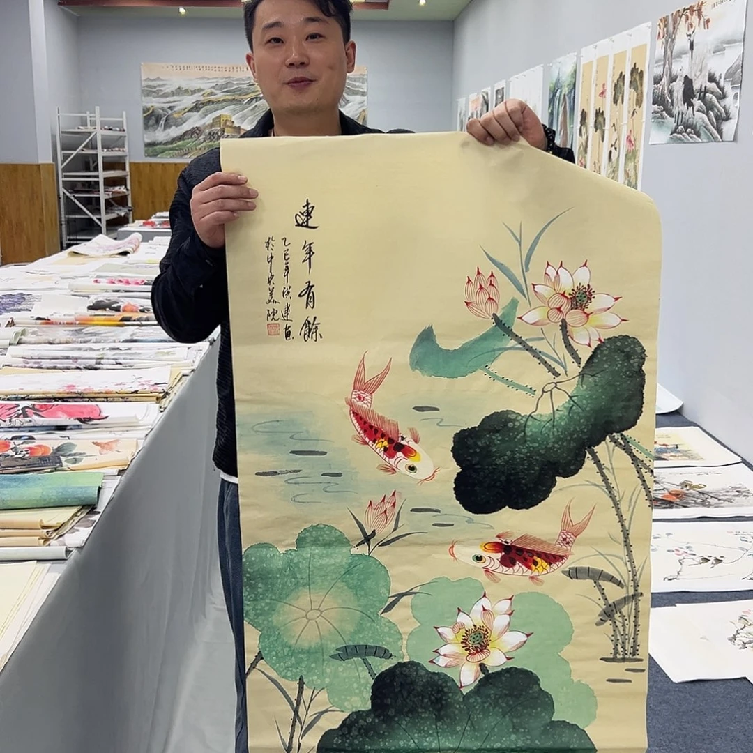 国画国画作品集的艺术品和