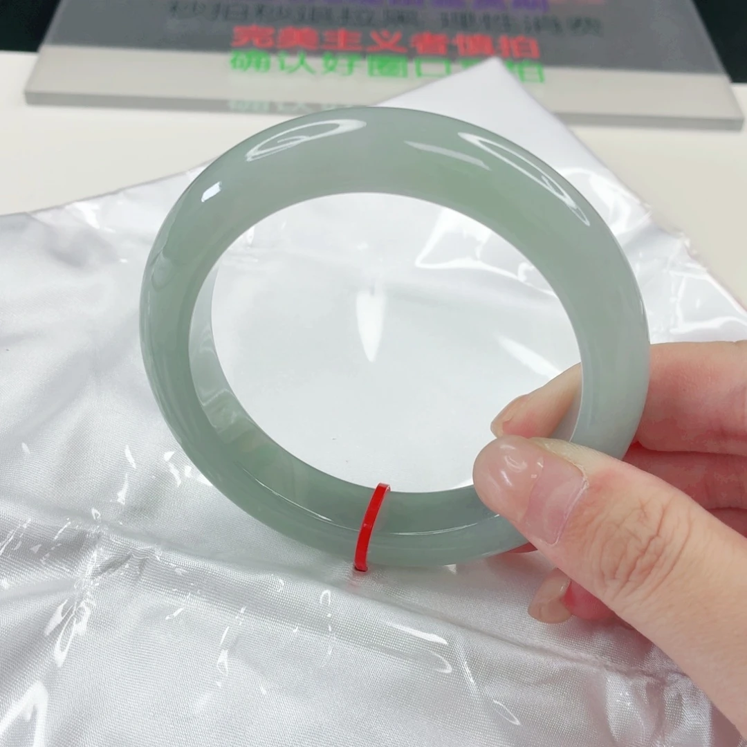 翡翠未镶嵌手镯59 60