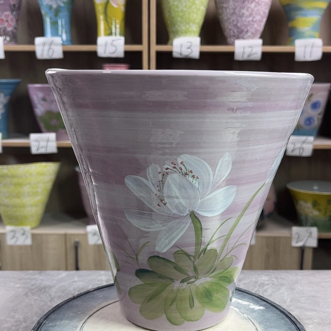 景德镇陶瓷花盆花盆