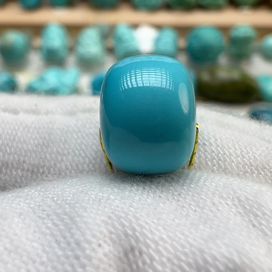 绿松石未镶嵌配饰9.6×7.4