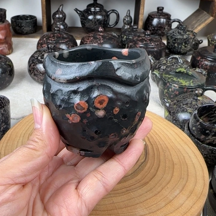 梅花玉红梅主人杯