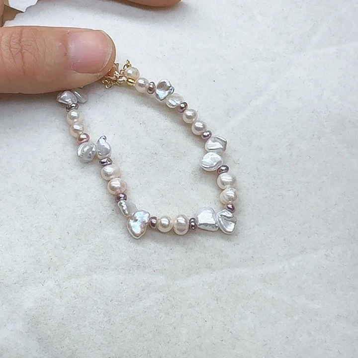 淡水珍珠珍珠银S925镶嵌