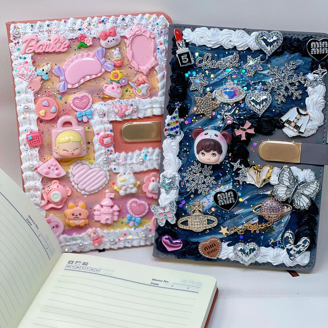 正版萌粒奶油胶DIY创意摆件