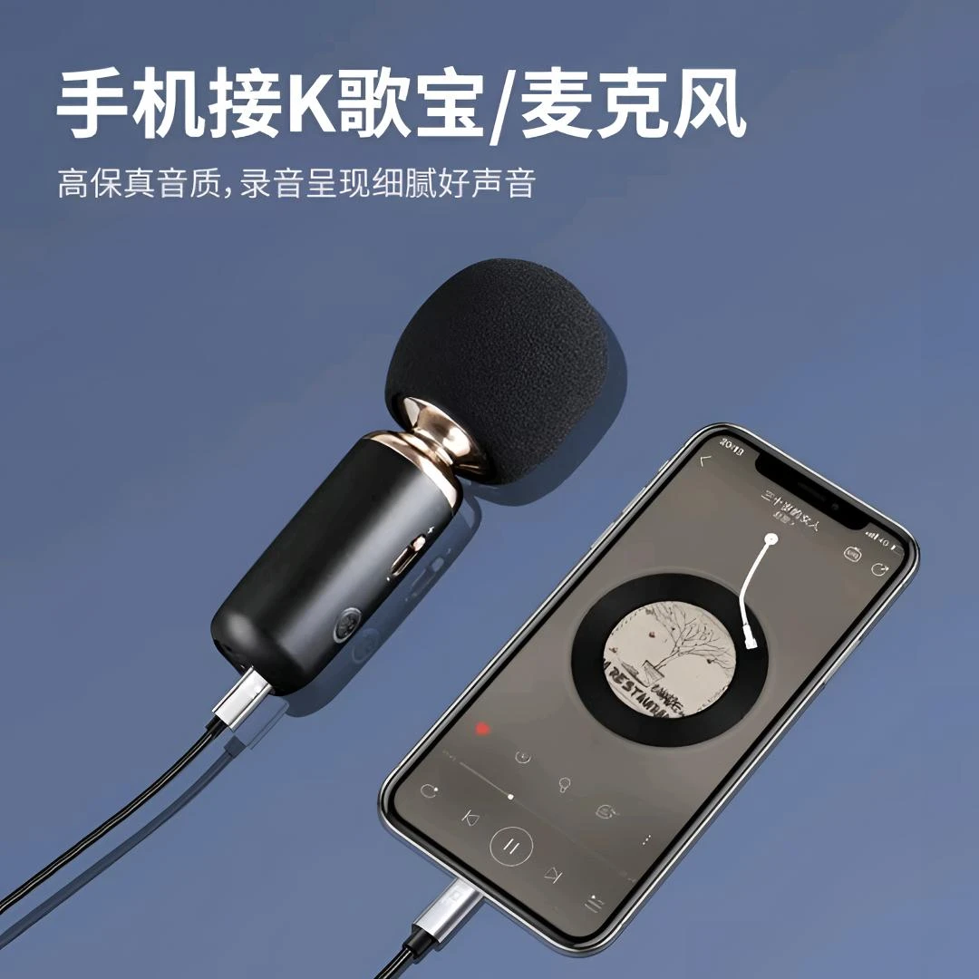 【非实物，按主播讲解拍】无线家用蓝牙话筒手持音响神器