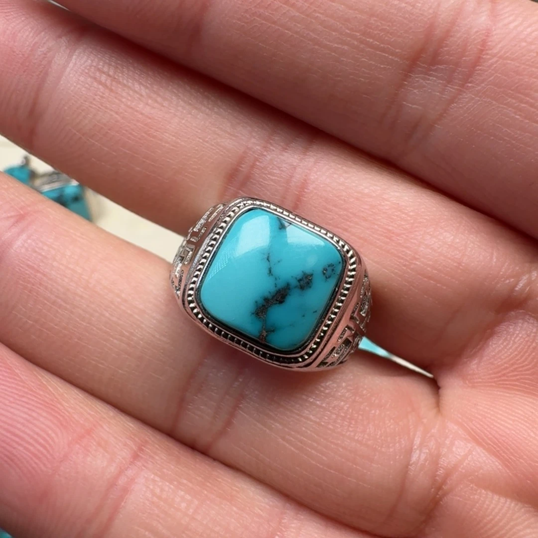 绿松石珠宝奇石未镶嵌