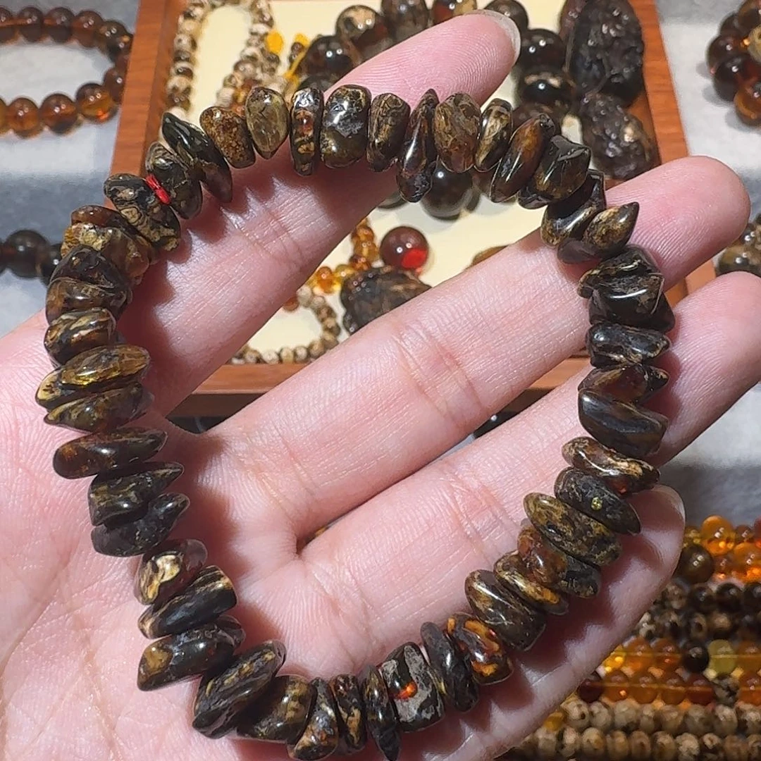 未镶嵌琥珀裸石抚顺琥珀