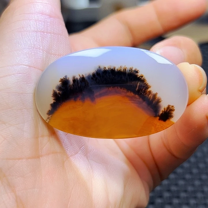 未镶嵌玛瑙/玉髓珠宝半成品