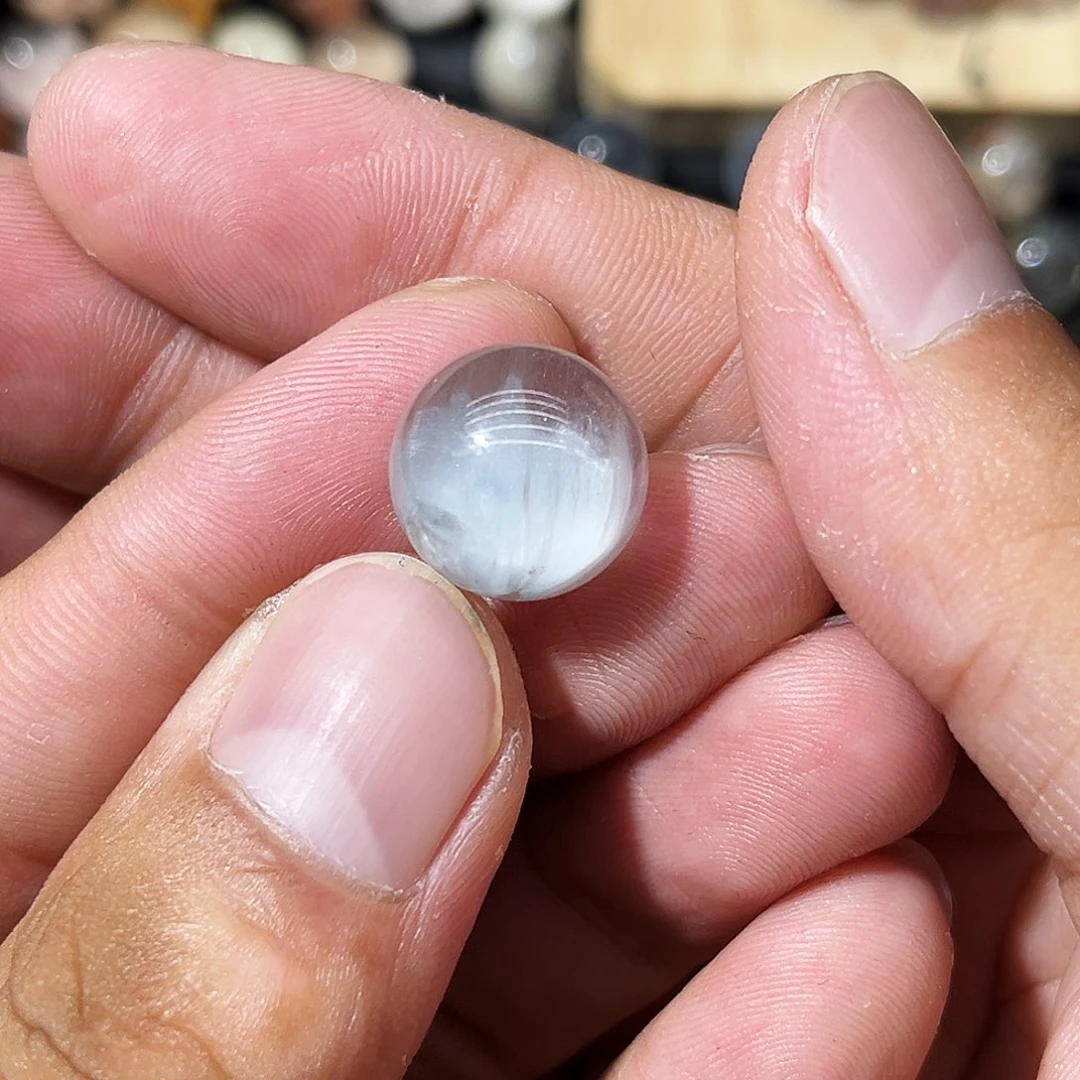 未镶嵌颈饰水晶14.7mm兔毛