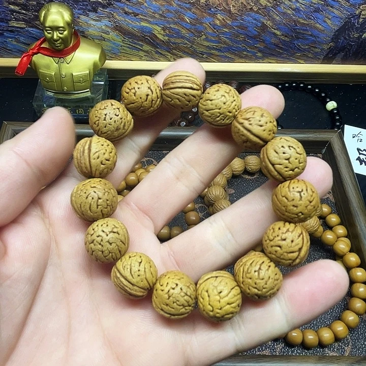 猴头核桃手串盘锦桃核 14 尺寸