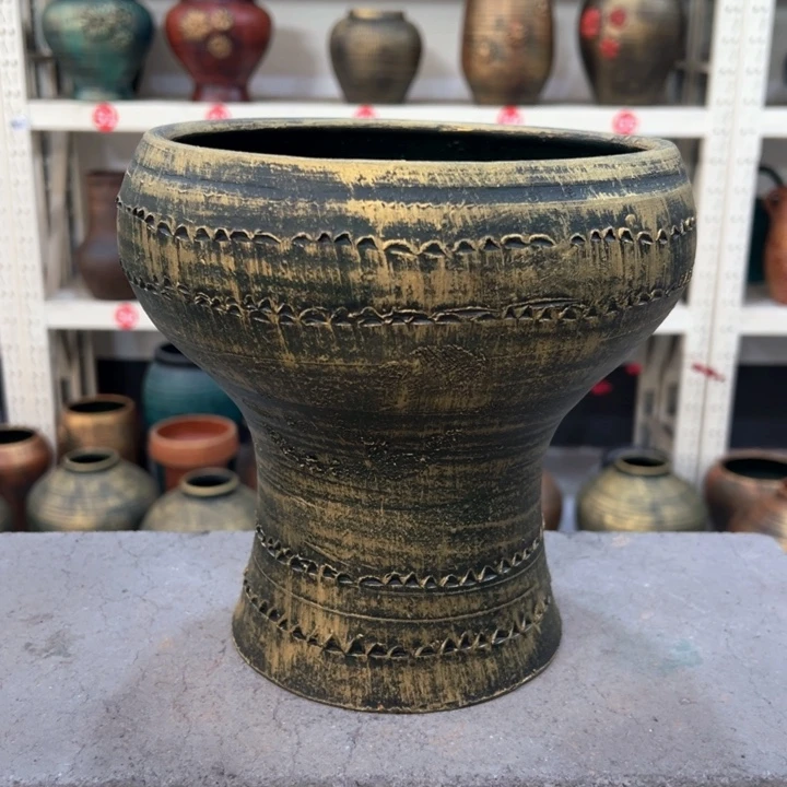 13.9-1瑕疵高20口20古同酒杯