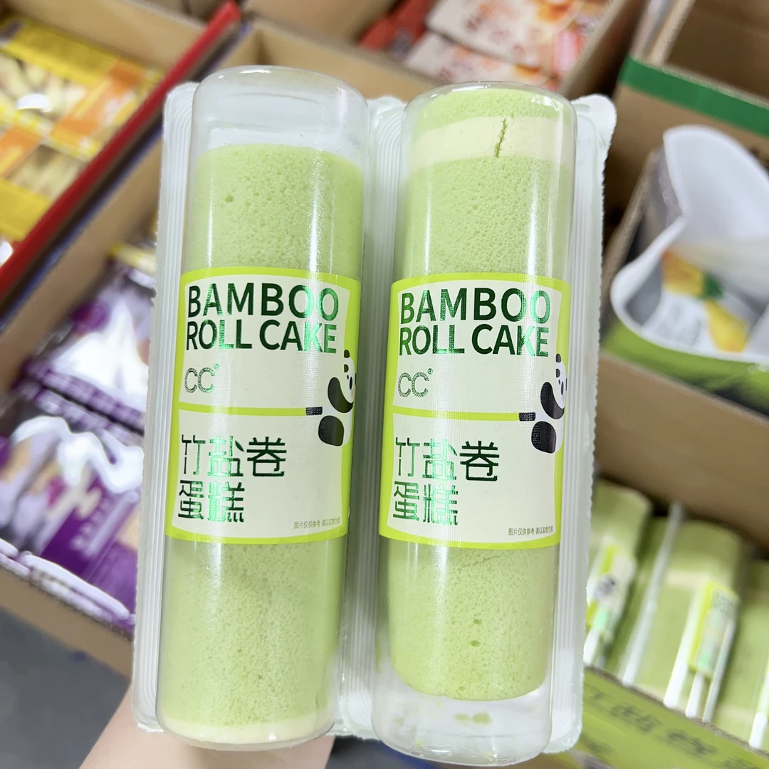 熊猫竹盐卷蛋糕2盒