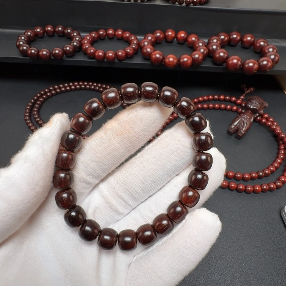 手串/手链小叶紫檀8/9cm无胶无蜡