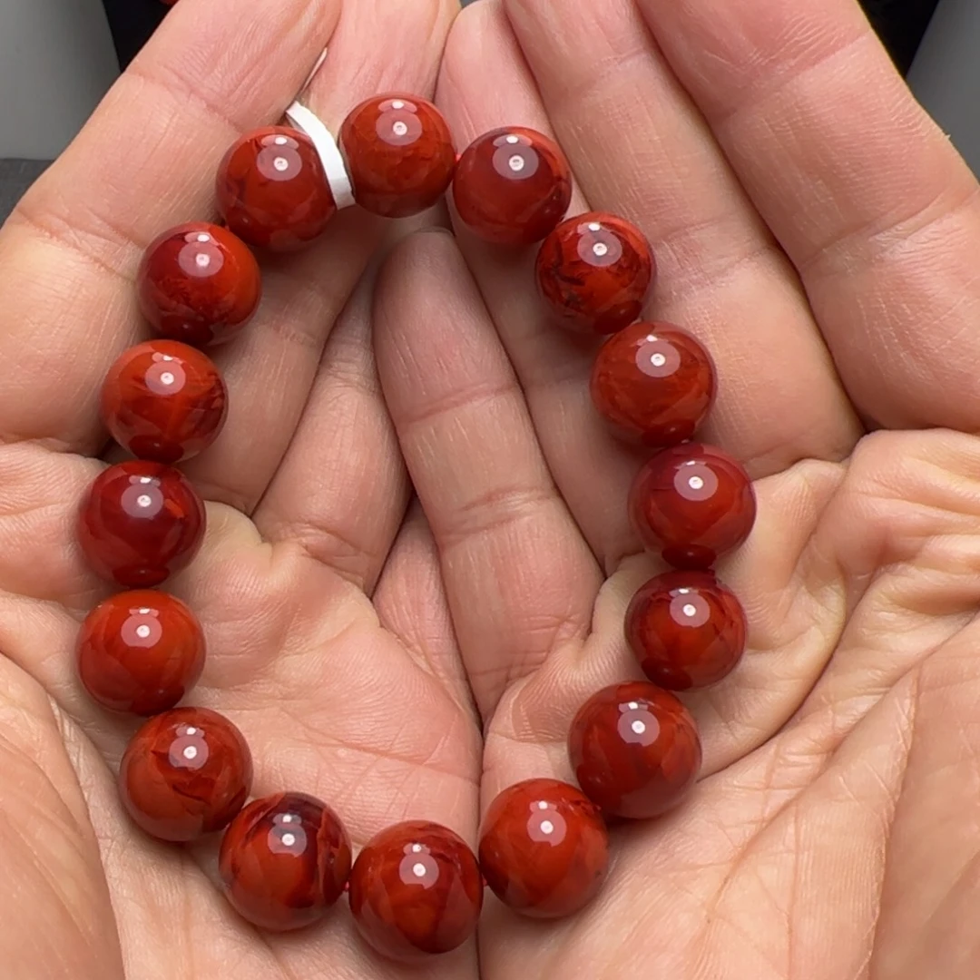 德***得南红玛瑙未镶嵌手串