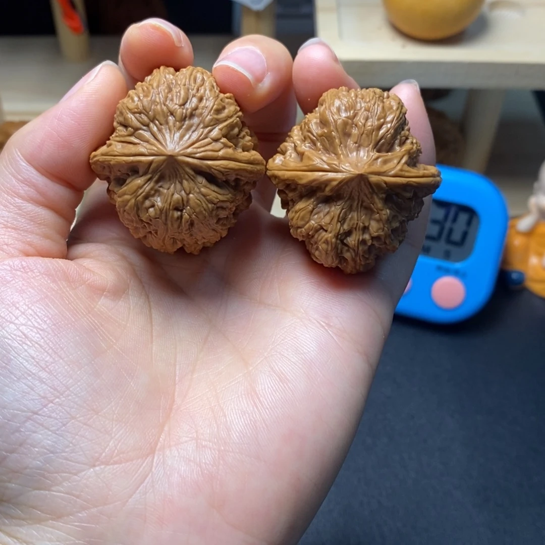 文玩核桃把件_****✨78号平谷凹底