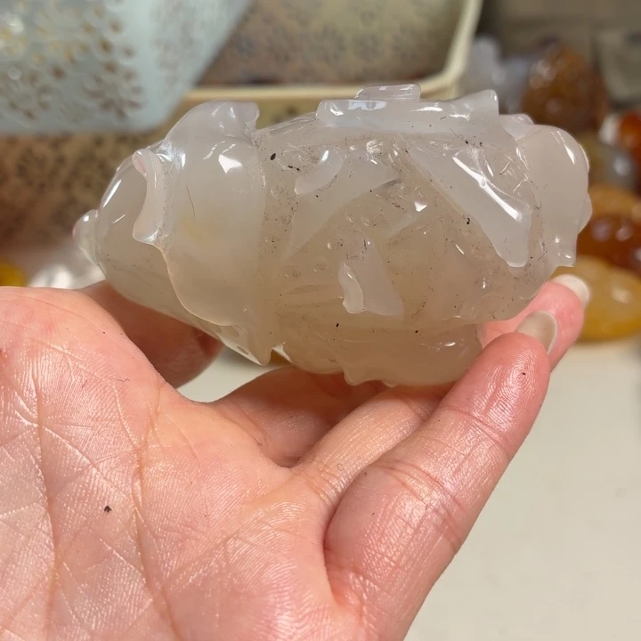 玛瑙/玉髓未镶嵌吊坠(不含链)