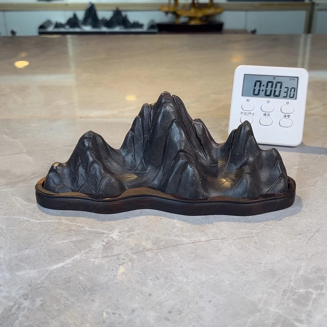 老***头摆件灵璧石手工雕刻奇石摆件