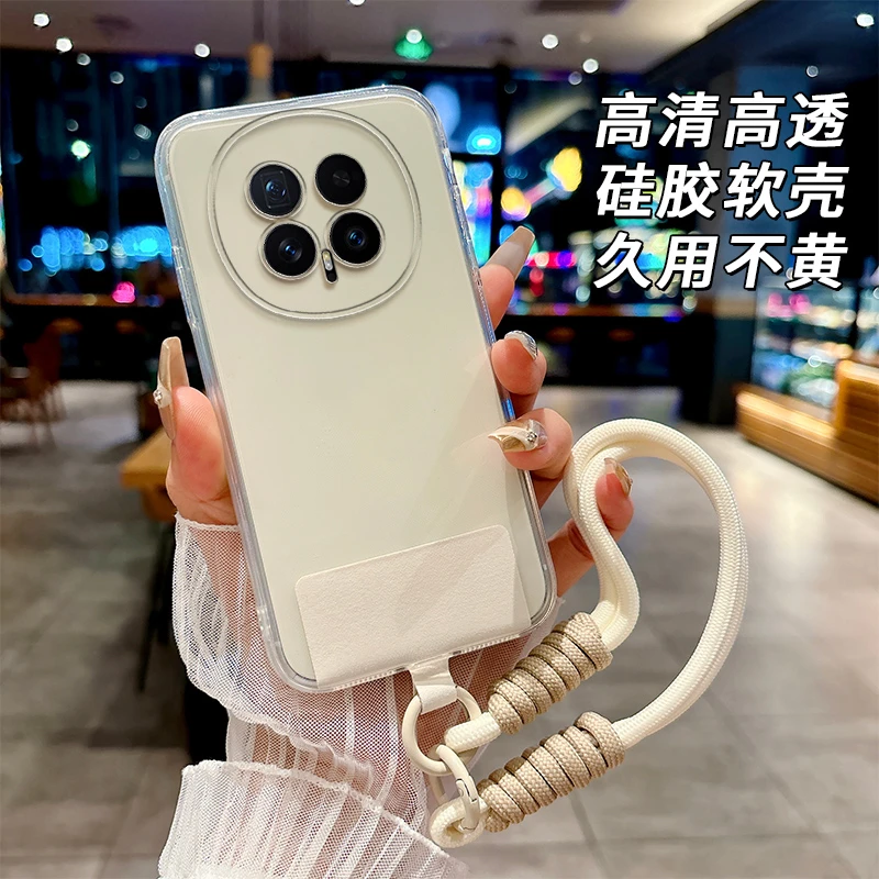 全透明软硅胶荣耀Magic8手机壳BKQ-AN00防摔简约大气精孔不发黄女