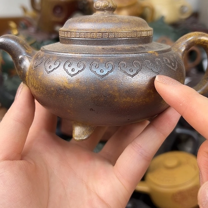 茶壶紫砂紫砂壶微瑕疵