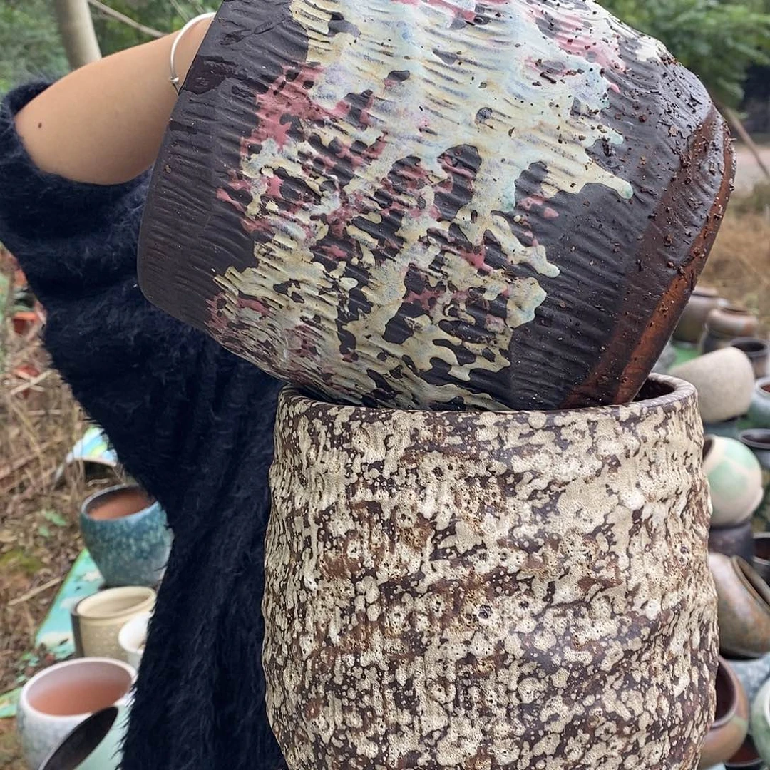 紫砂花盆正品18/20