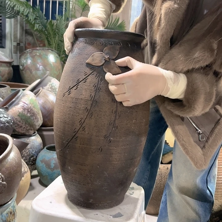 正品口18高45花盆无孔