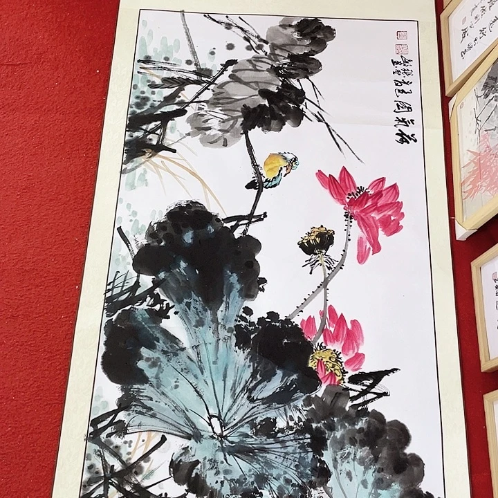 国画张圣敏先生纯手绘作品