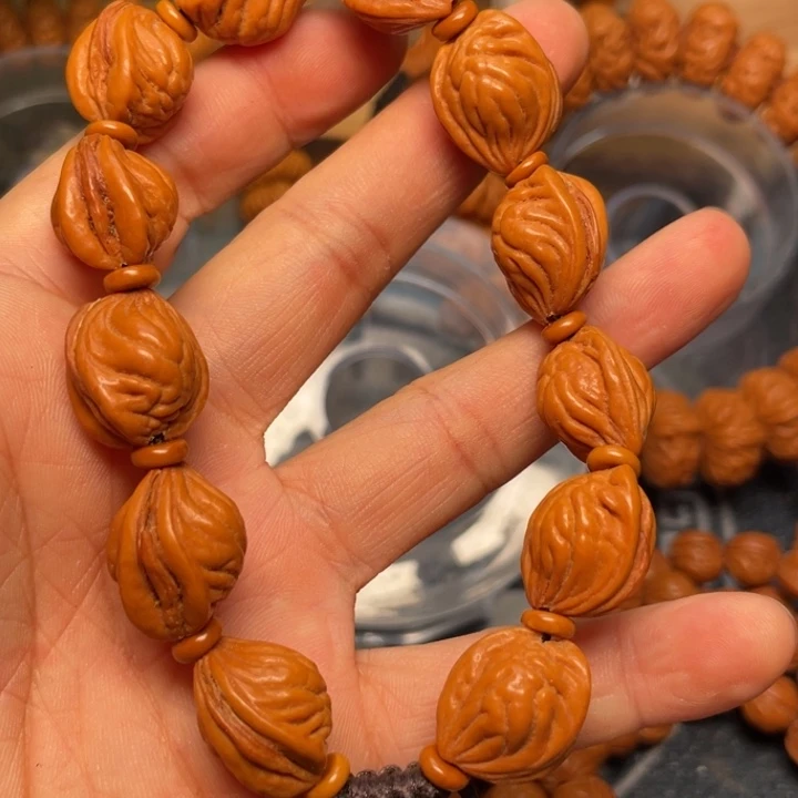 桃核手串龙纹桃核19