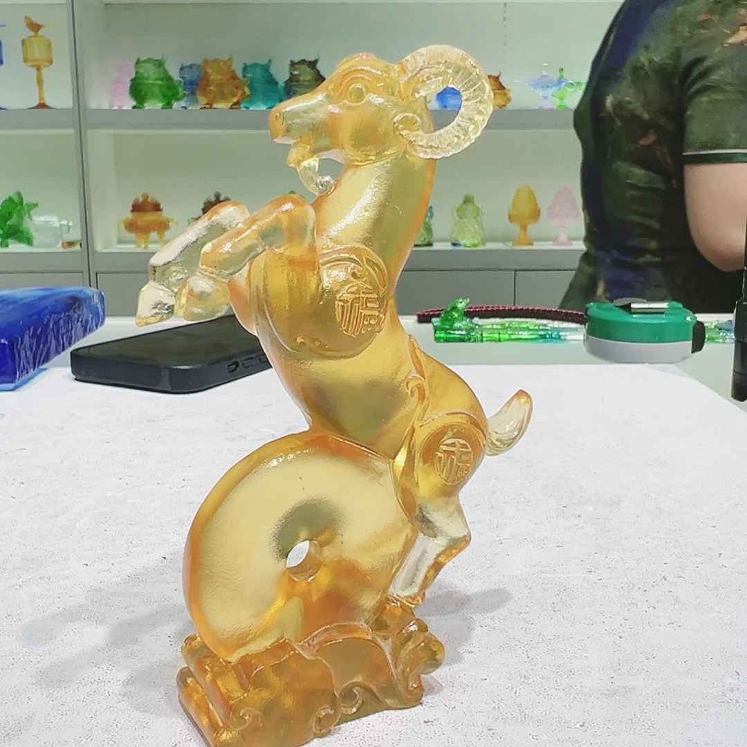 【闪购商品】手工艺品琉璃羊