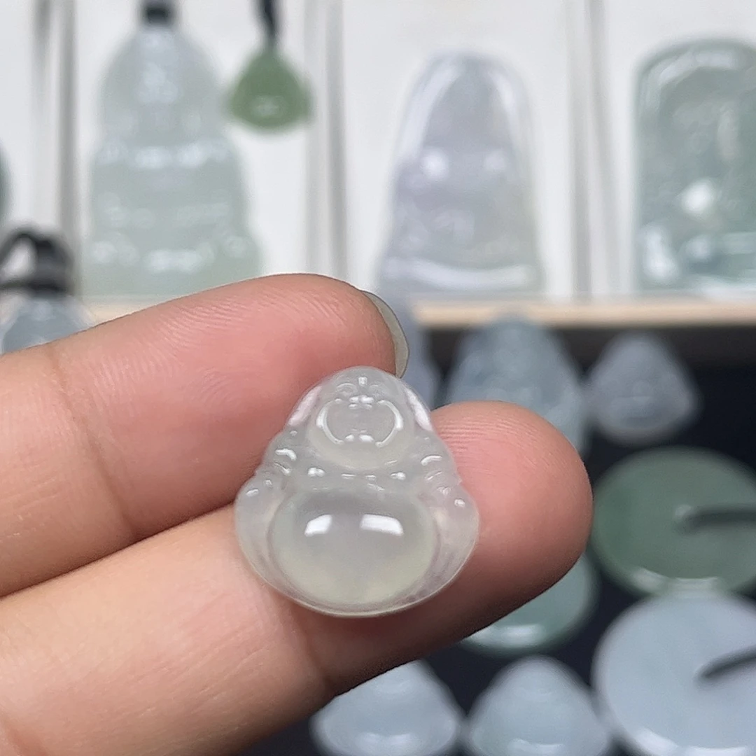 翡翠未镶嵌颈饰缅甸天然翡翠