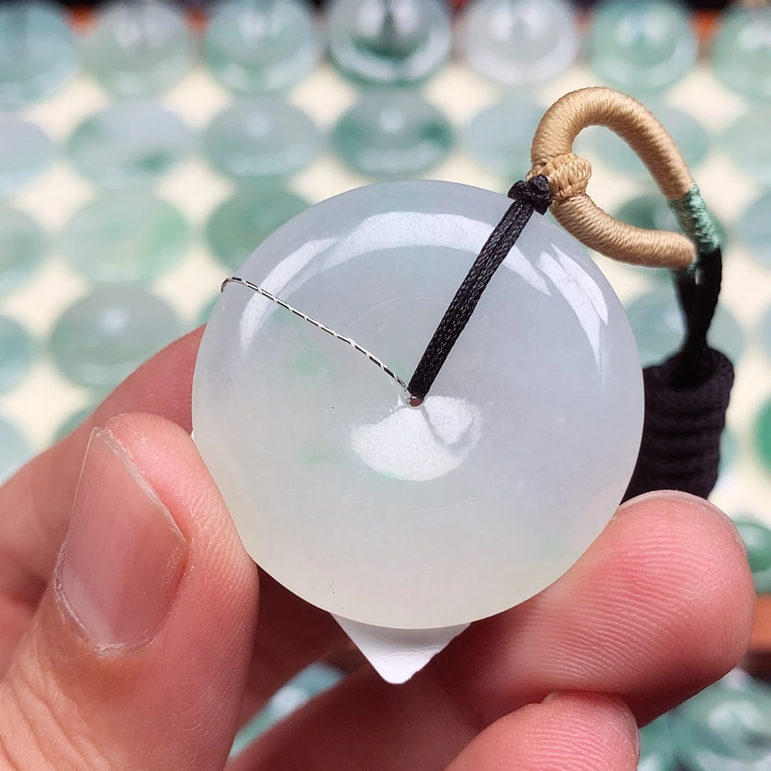 颈饰未镶嵌翡翠33.8-6.0mm