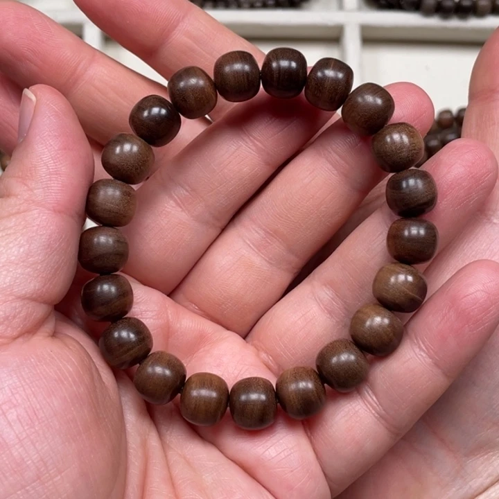 孤***狼檀香木手串/手链迈索尔正区老山檀香1.0✖️1.1黑肉蜜香
