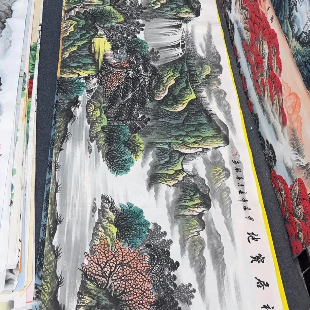 国画明月的直播间10