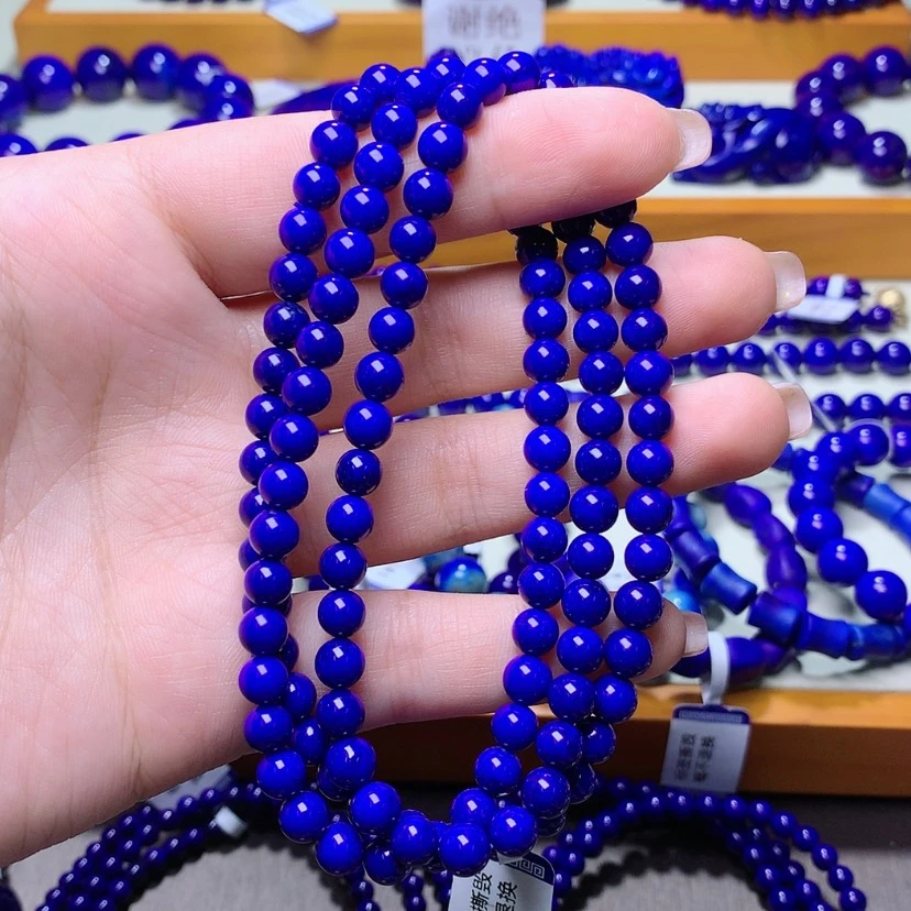 【闪购商品】青金石手串未镶嵌6m