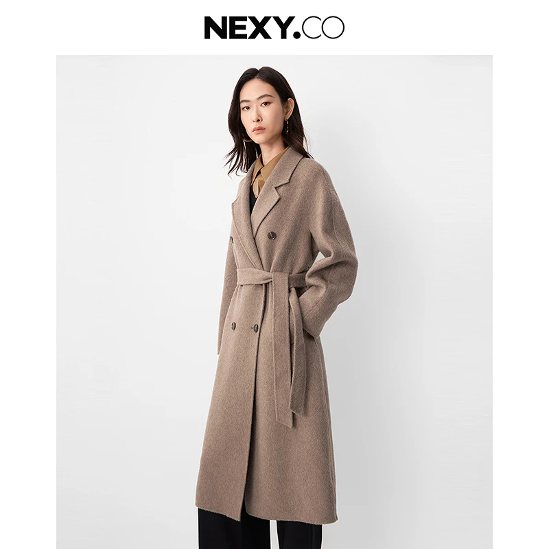 NEXY.CO/奈蔻大衣|秋冬新款|燕麦|美拉德|骆驼绒|氛围感XL01113D1