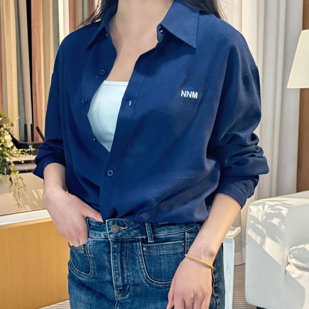 【陆仙人专属】66281衣柜 C 位舒适时尚亚麻衬衫