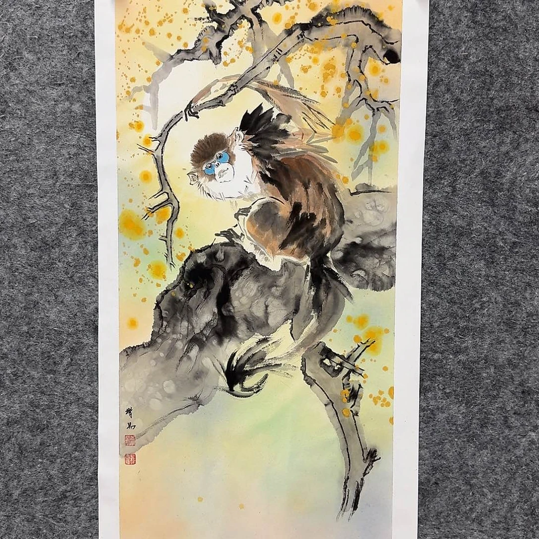 国画国画LZY国画作品