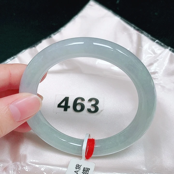 翡翠未镶嵌手镯（圆镯）