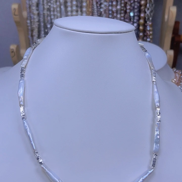 淡水珍珠手绳合金