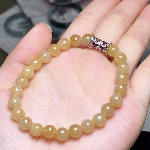 裸石翡翠翡翠手链