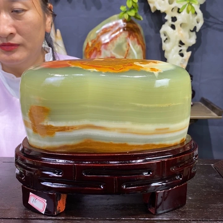 石材精品古青石摆件
