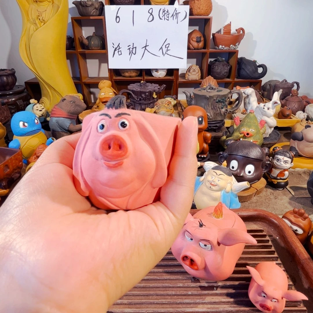 茶壶紫砂阿*纯手工制作过程就是