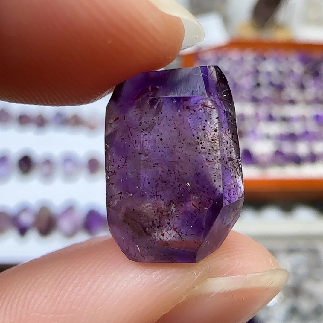 未镶嵌珠宝半成品水晶超七随形