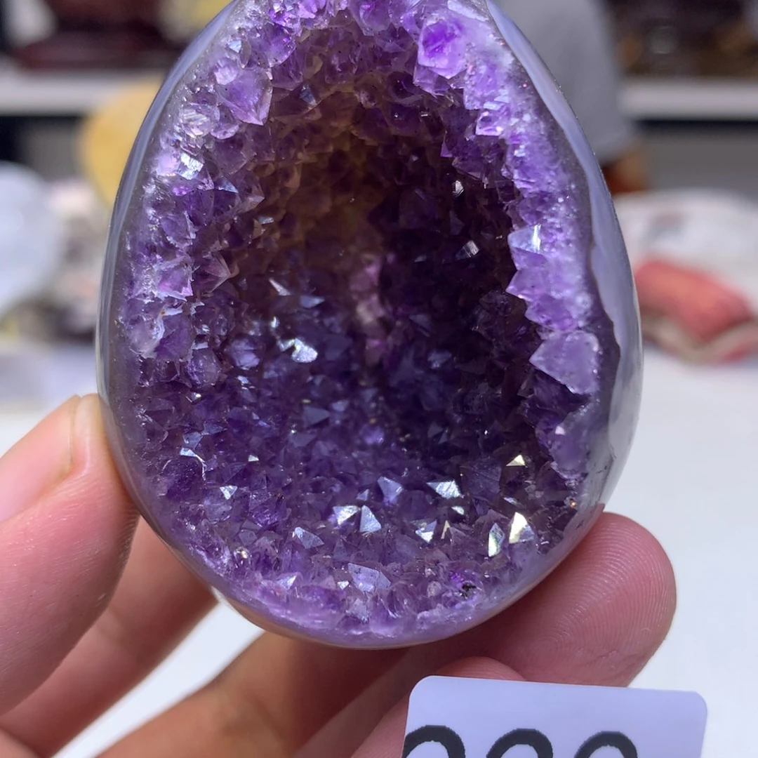 紫晶摆件未镶嵌紫晶239
