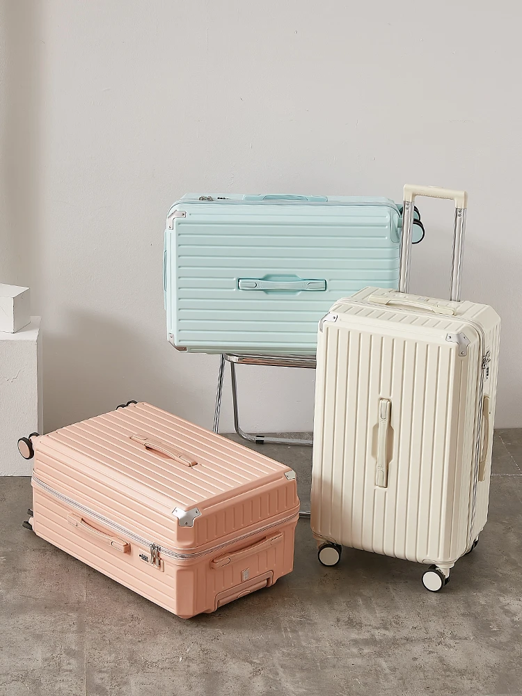 行李箱女37开新款密码箱20寸小型拉杆箱登机箱男生24寸旅行箱皮箱