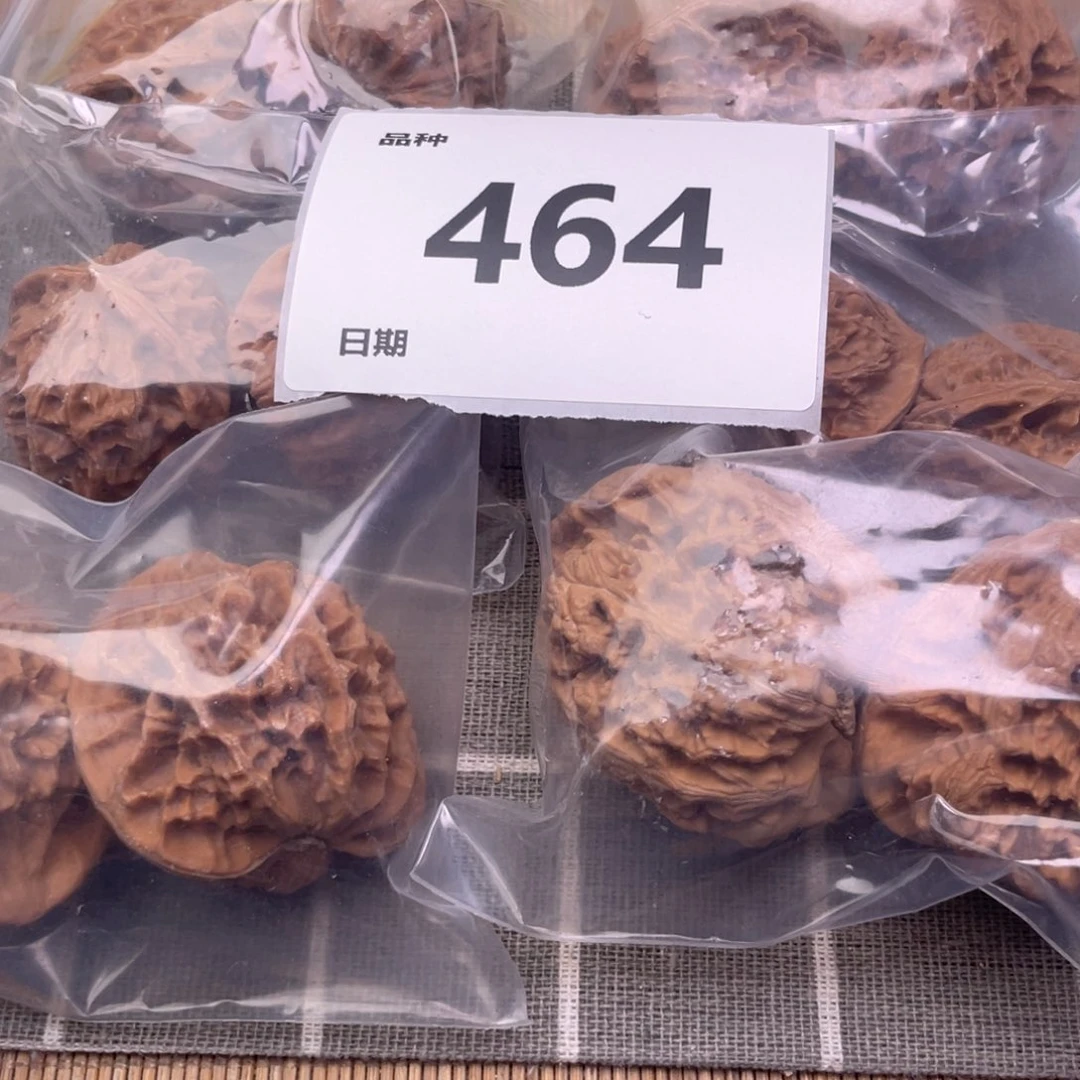把件文玩核桃464号6对带练手粗筋