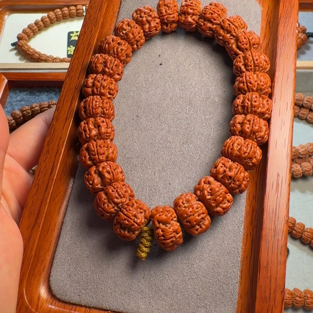 金刚菩提手串飞碟梅花双龙17