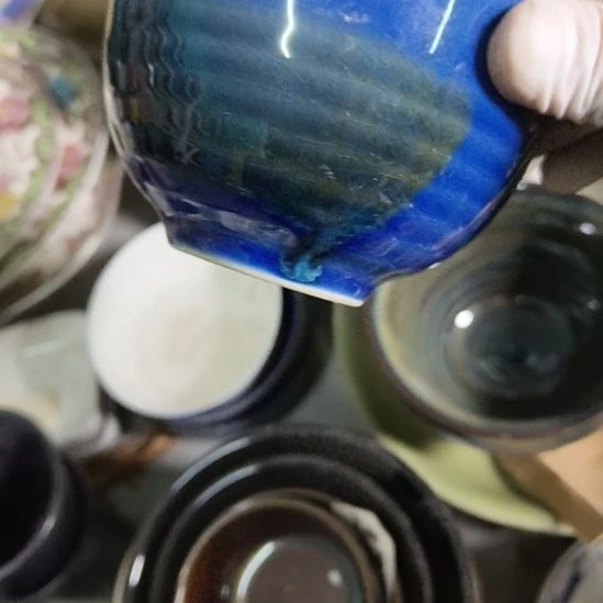 瓷片磁州窑五厂盘碗壶杯有瑕疵