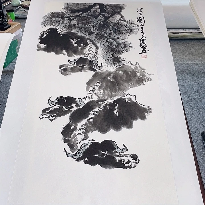 国画张圣敏先生纯手绘作品