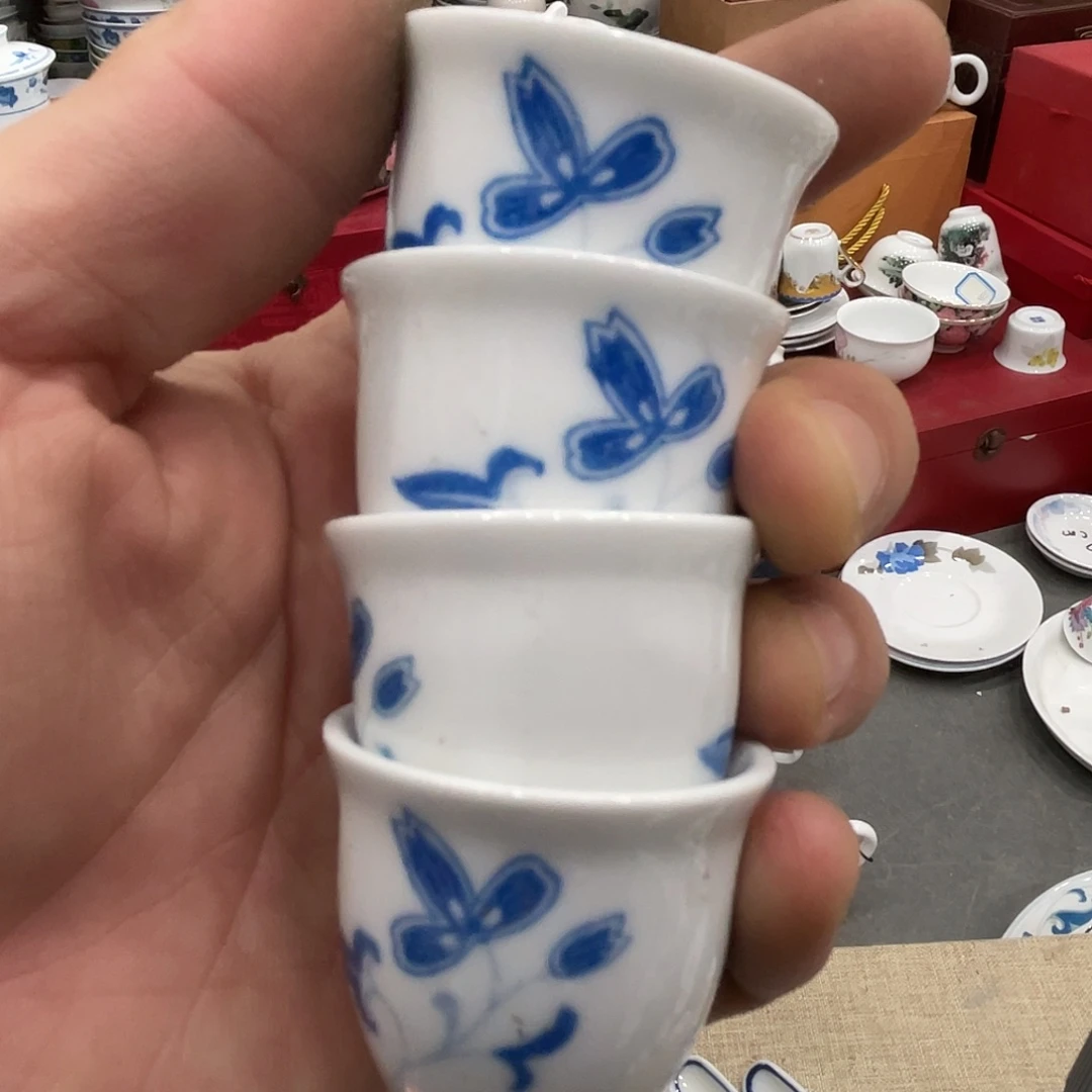 醴陵老厂瓷微瑕慎拍