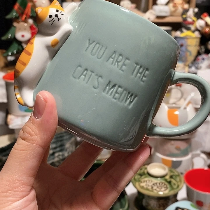 猫咪马克杯橘猫……………